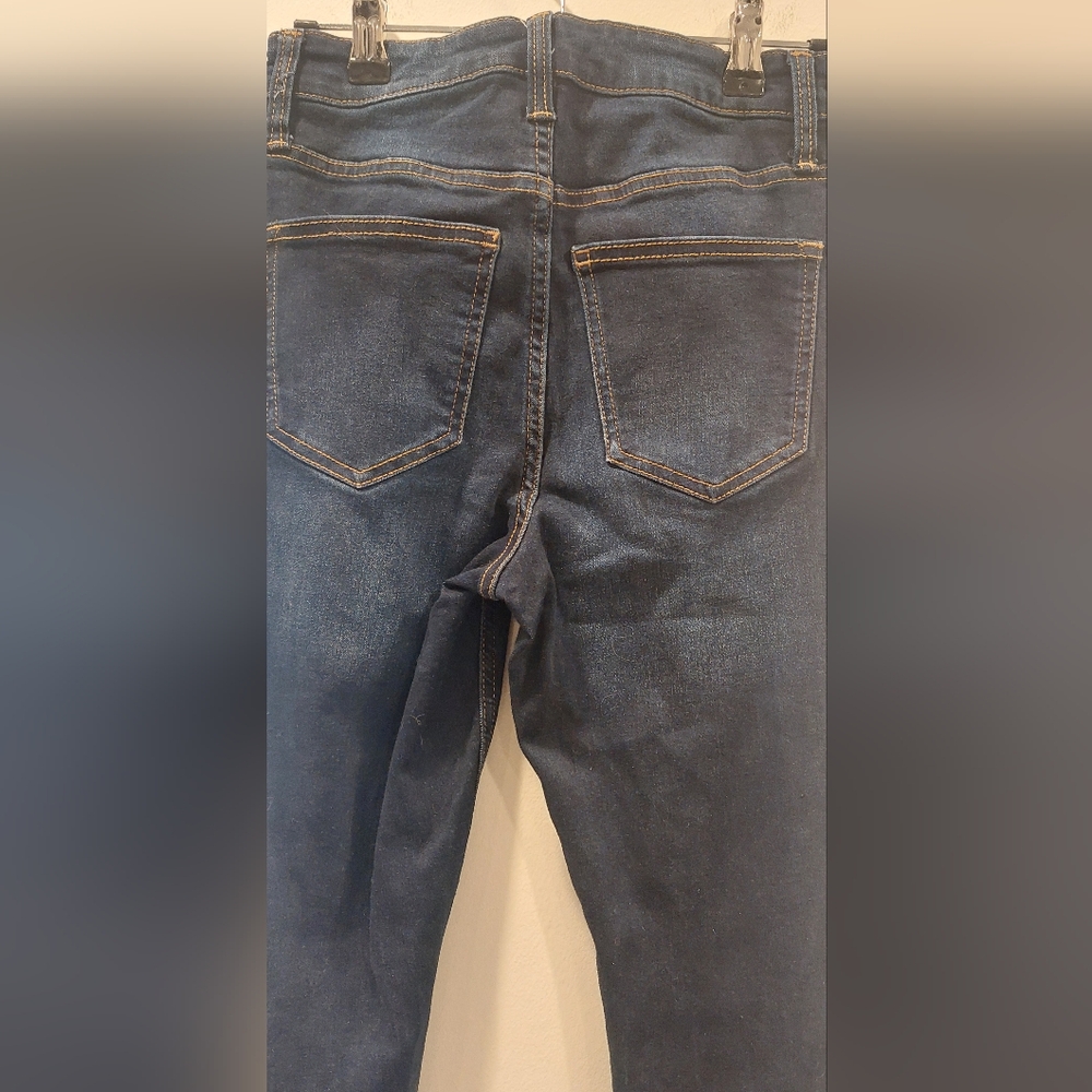 Celebrity Pink Midnight Blue Distressed Skinny Jeans - Picture 8 of 10
